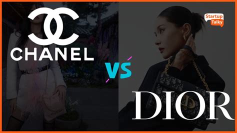 is dior bigger than chanel|difference between Chanel and Dior.